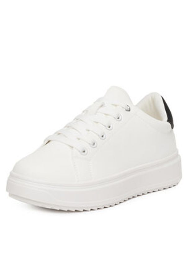 DeeZee Sneakersy AM1115 Kolorowy. Materiał: skóra. Wzór: kolorowy