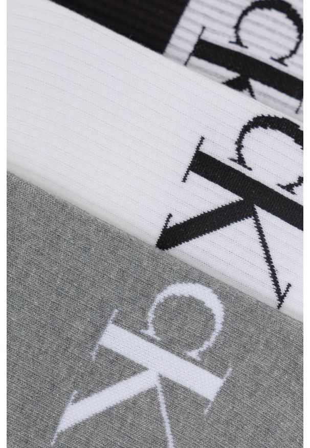 Calvin Klein skarpetki (3-pack) męskie kolor czarny. Kolor: czarny
