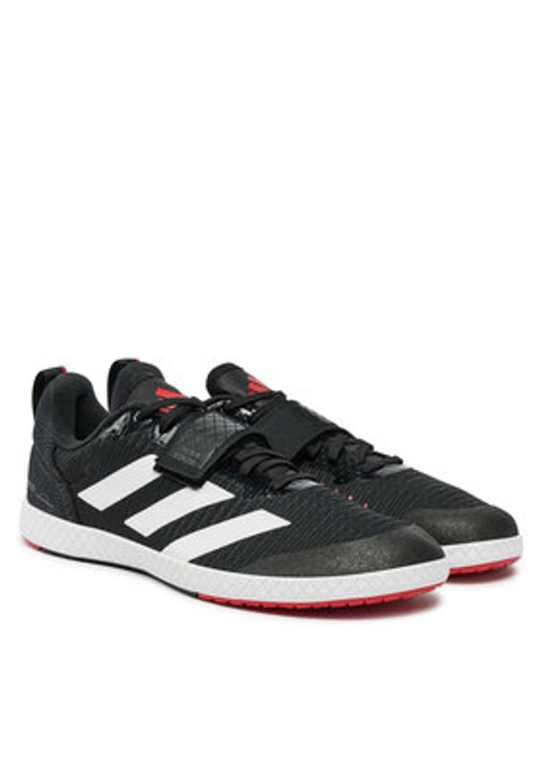 Adidas - adidas Buty halowe The Total Weightlifting IH8240 Czarny. Kolor: czarny. Materiał: materiał