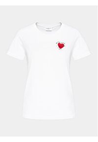Marella T-Shirt Branca 2413971034 Biały Regular Fit. Kolor: biały. Materiał: bawełna #6