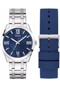 Zegarek Guess Zegarek męski Guess GW1008G1 srebrny. Kolor: srebrny #1
