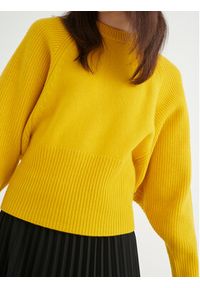 InWear Sweter Jaxy 30107519 Żółty Feminine Fit. Kolor: żółty. Materiał: wełna #5