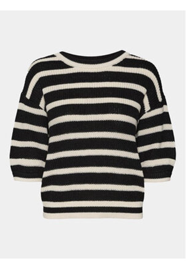 Vero Moda Sweter Fabulous 10297808 Czarny Regular Fit. Kolor: czarny. Materiał: syntetyk