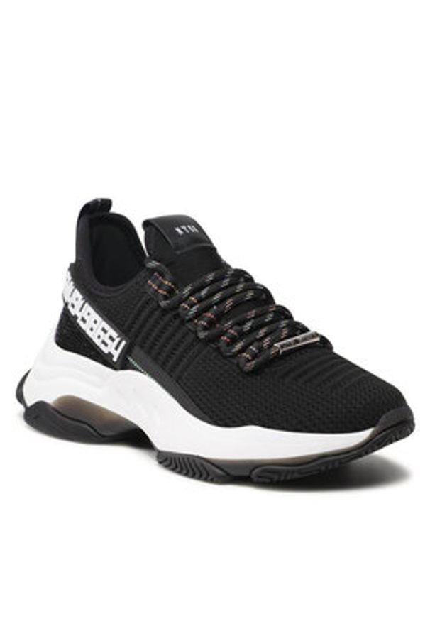 Steve Madden Sneakersy Maxilla-R SM11001603-04004-184 Czarny. Kolor: czarny. Materiał: materiał