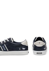 Mustang Sneakersy 4180-308 Granatowy. Kolor: niebieski. Materiał: skóra #4