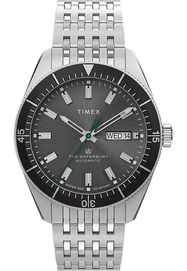 Zegarek Timex Zegarek męski Timex TW2V24900 srebrny. Kolor: srebrny