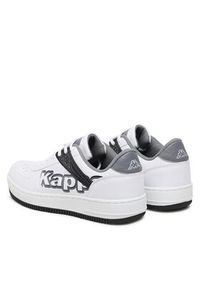 Kappa Sneakersy 243241FO Biały. Kolor: biały. Materiał: skóra #5