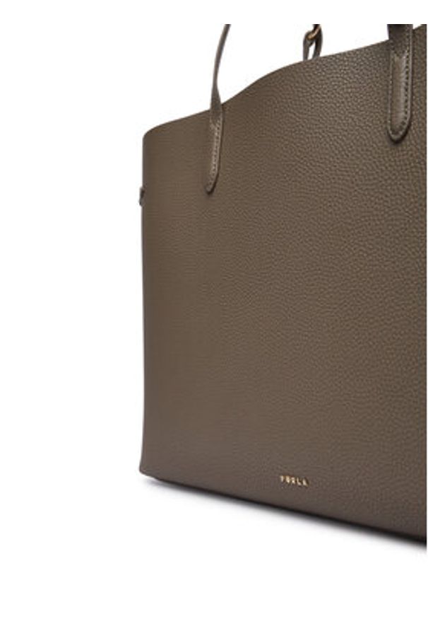 Furla Torebka Ava L WB02001 BX4329 CN 4916S Szary ciemny. Kolor: szary. Materiał: skórzane