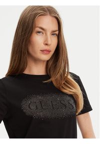 Guess T-Shirt V5YI08 J1314 Czarny Regular Fit. Kolor: czarny. Materiał: bawełna #5
