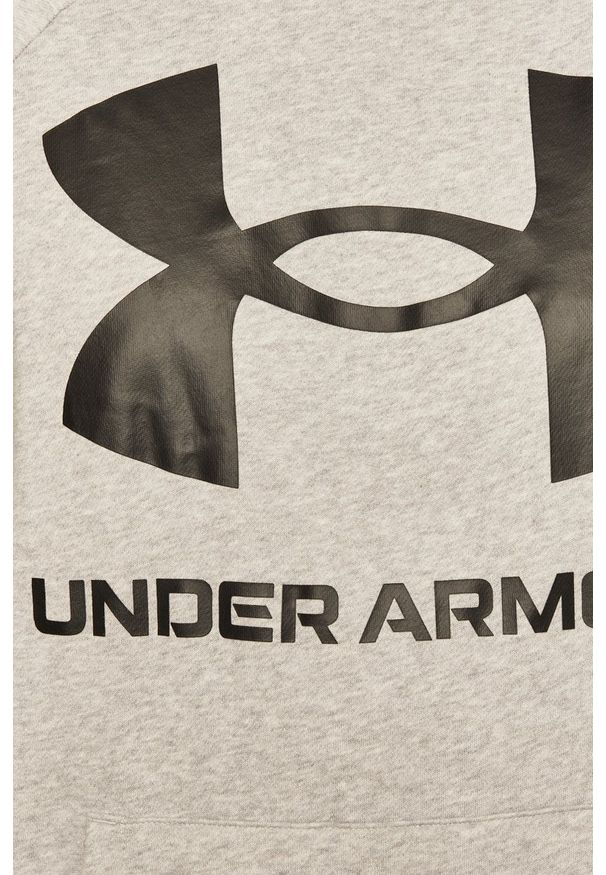 Under Armour - Bluza. Okazja: na co dzień. Kolor: szary. Wzór: nadruk. Styl: casual