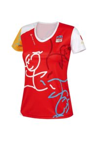 ALPINE PRO - Koszulka damska Alpine Pro Yarisa L - Oddychająca i lekka. Kolor: zielony. Materiał: poliester. Sport: turystyka piesza