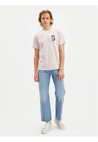 GAP - Gap T-Shirt 586480-03 Różowy Regular Fit. Kolor: różowy. Materiał: bawełna #5
