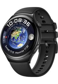 HUAWEI - Smartwatch Huawei Watch 4 Active Czarny (Archi-L19F). Rodzaj zegarka: smartwatch. Kolor: czarny