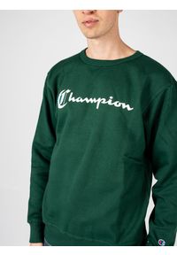 Champion Bluza "C-Neck" | HBGF88H586NJA | Mężczyzna | Zielony. Okazja: na co dzień. Kolor: zielony. Materiał: bawełna, poliester. Styl: casual #2