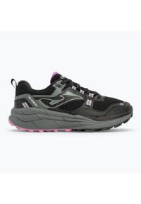 Buty do biegania damskie Joma Shock. Zapięcie: sznurówki. Kolor: czarny. Materiał: materiał, tkanina. Szerokość cholewki: normalna
