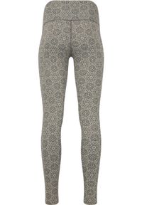 Legginsy do jogi Athlecia Geometric Printed. Kolor: szary. Sport: joga i pilates