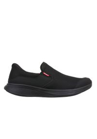 Sneakers kobiece MBT SF-Modena III Slip On. Zapięcie: bez zapięcia. Kolor: czarny. Sport: turystyka piesza #1