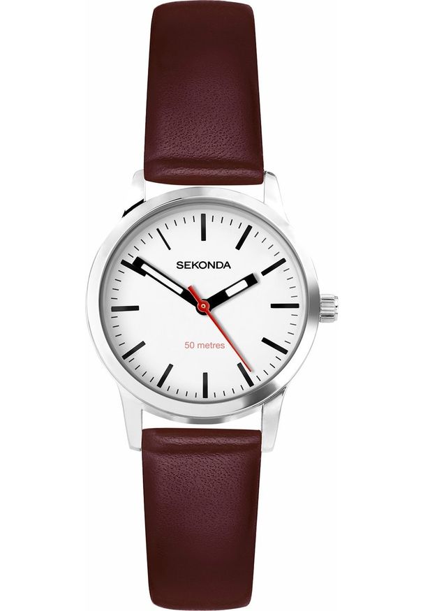 Zegarek Sekonda Zegarek damski Sekonda 40483 brązowy. Kolor: brązowy