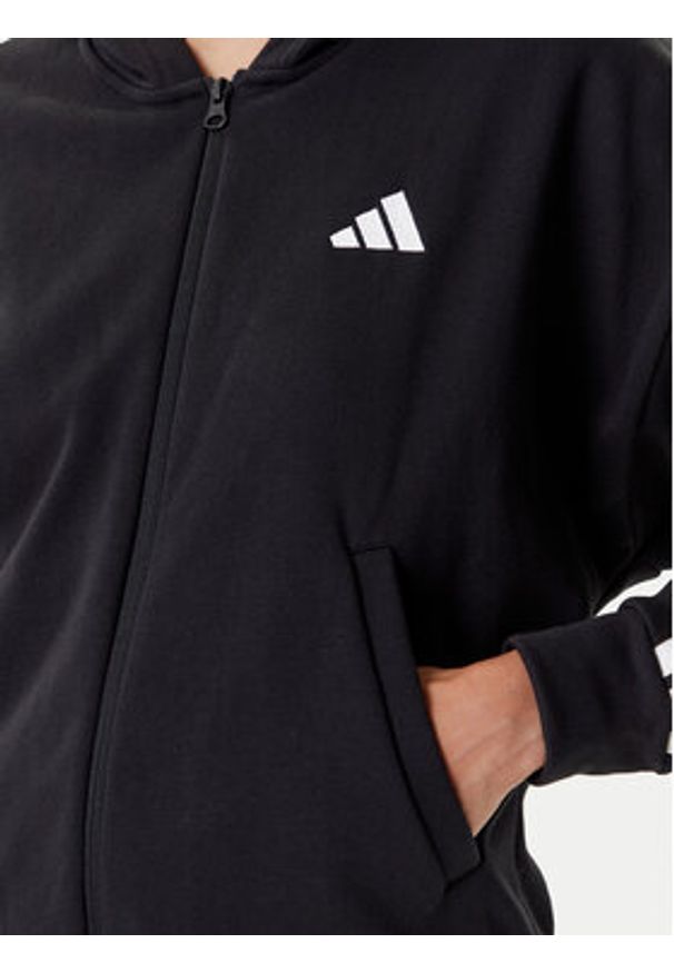 Adidas - adidas Dres Energize JF3388 Czarny Regular Fit. Kolor: czarny. Materiał: bawełna