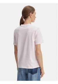Calvin Klein Jeans T-Shirt Classic LV047C811G Różowy Regular Fit. Kolor: różowy. Materiał: bawełna #3