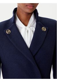 Rinascimento Płaszcz wełniany CFC0126218003 Granatowy Regular Fit. Kolor: niebieski. Materiał: syntetyk #2