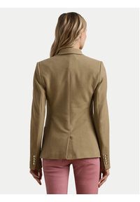 Lauren Ralph Lauren - LAUREN RALPH LAUREN Marynarka 200797305021 Beżowy Regular Fit. Kolor: beżowy. Materiał: bawełna