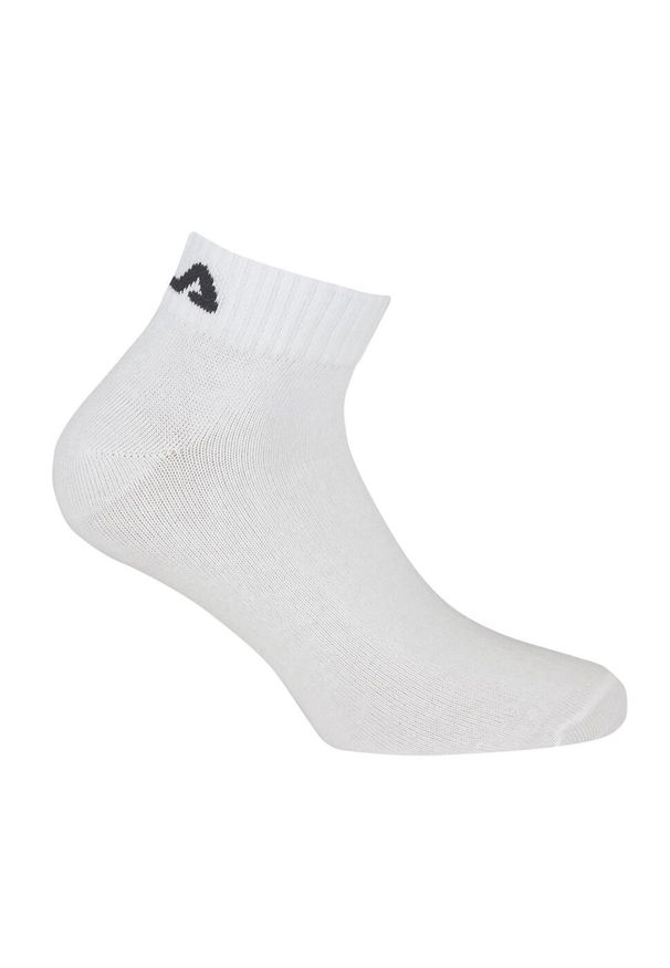 Skarpetki Unisex Fila 3 Pary - Komfort i Styl. Kolor: biały. Materiał: elastan, poliester, bawełna