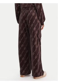 Liu Jo Sport Spodnie dresowe TF5111 J4955 Brązowy Relaxed Fit. Kolor: brązowy. Materiał: syntetyk #6