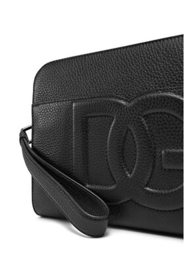 DOLCE & GABBANA - Dolce&Gabbana Saszetka BM2338 A8034 80999 Czarny. Kolor: czarny. Materiał: skóra