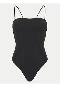 Calvin Klein Swimwear Strój kąpielowy KW0KW02741 Czarny. Kolor: czarny. Materiał: syntetyk