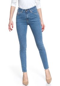 Lee - SPODNIE DAMSKIE LEE SCARLETT HIGH FLAT STONE L31AROEO 112106992