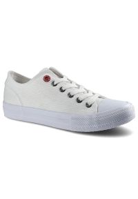 Białe Trampki Cross Jeans Damskie Stylowe Buty. Okazja: na co dzień. Kolor: biały. Materiał: guma, materiał. Szerokość cholewki: normalna. Sezon: lato. Styl: elegancki