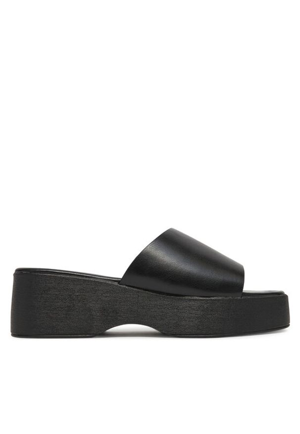 DeeZee Klapki ST024206-1 Czarny. Kolor: czarny. Materiał: syntetyk, materiał