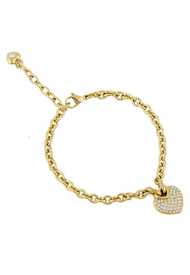 Bransoletka Guess. Materiał: złote. Kolor: złoty