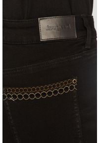 Desigual - Jeansy Belgica. Kolor: czarny. Materiał: jeans. Wzór: gładki #3