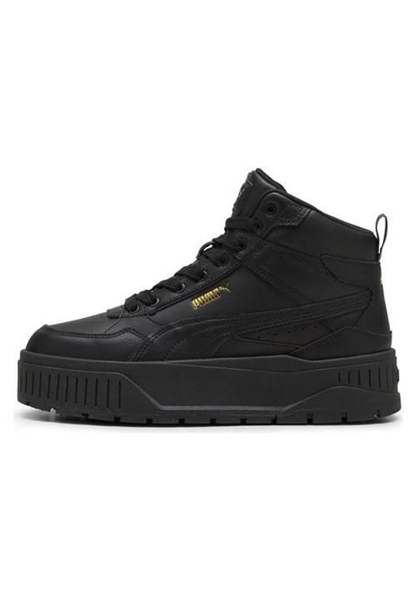Buty do chodzenia damskie Puma Karmen Ii Idol Mid. Kolor: czarny, wielokolorowy. Materiał: materiał, skóra, syntetyk. Szerokość cholewki: normalna. Sport: turystyka piesza