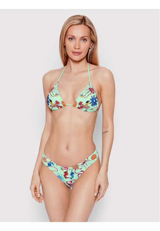 TwinSet - TWINSET Bikini 221LBMC22 Zielony. Kolor: zielony. Materiał: syntetyk