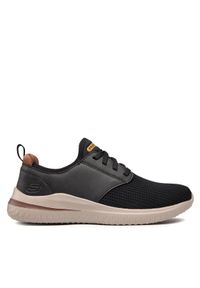 skechers - Skechers Sneakersy Mooney 210239/BLK Czarny. Kolor: czarny. Materiał: materiał #1