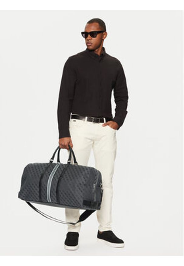 Guess Torba podróżna TMPIST P5135 Szary. Kolor: szary. Materiał: skóra