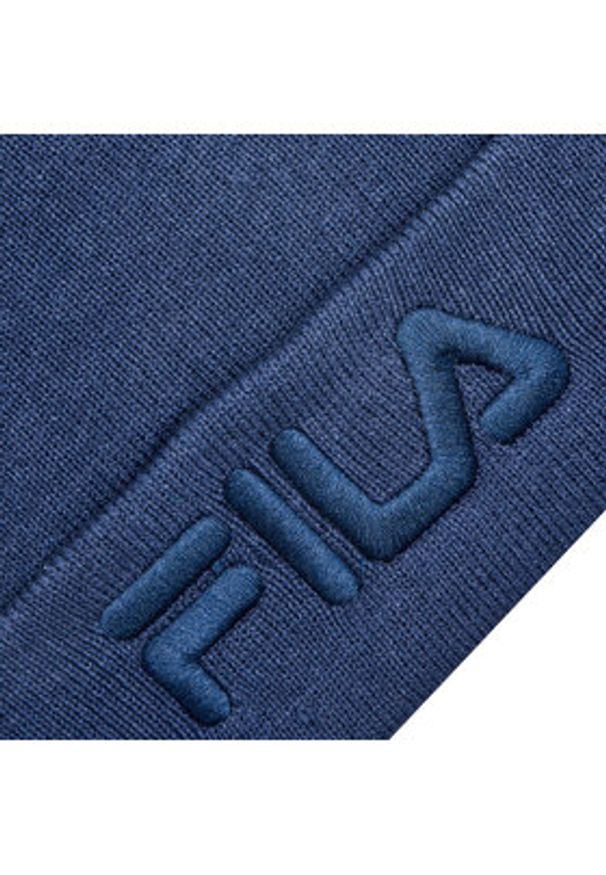 Fila Czapka Bukoba Slouchy FCU0032 Granatowy. Kolor: niebieski. Materiał: syntetyk