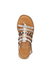 Geox Sandały D Maddalusiac D65YMB 0N6QS C5Y1S Kolorowy. Materiał: skóra. Wzór: kolorowy #6
