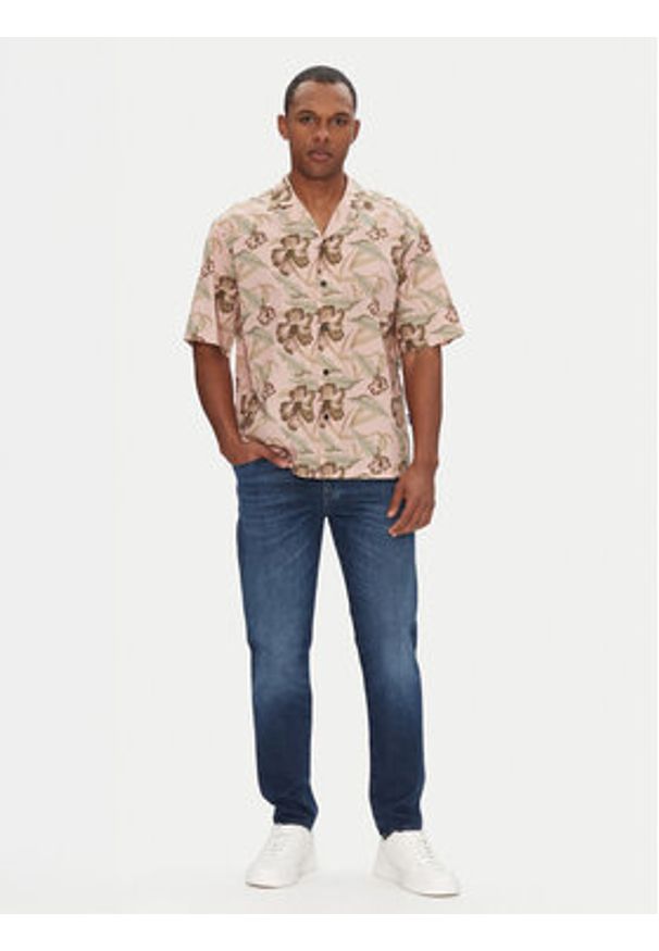 Hugo - HUGO Koszula Eligino 50539143 Kolorowy Relaxed Fit. Materiał: bawełna. Wzór: kolorowy