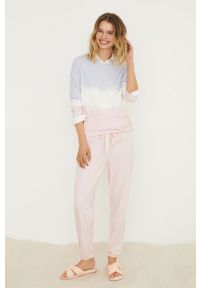 Women Secret - women'secret piżama Home Set Minerals damska kolor różowy. Kolor: różowy. Długość: długie #5
