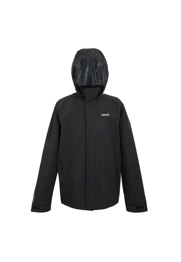 Regatta - Męska Kurtka Wodoodporna Matt II. Kolor: czarny. Sport: turystyka piesza