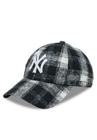 New Era Czapka Wmns Plaid 940 Nyy 60364281 Szary. Kolor: szary. Materiał: materiał, poliester