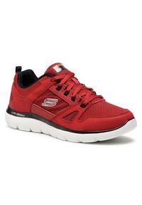 skechers - Skechers Sneakersy New World 232069/RDBK Czerwony. Kolor: czerwony. Materiał: materiał #6