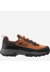 Buty trekkingowe męskie Millet Ubic Low GoreTex niskie. Kolor: pomarańczowy. Materiał: tkanina. Szerokość cholewki: normalna. Technologia: Gore-Tex