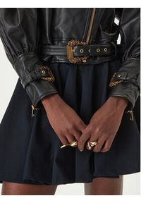 Versace Jeans Couture Kurtka skórzana 80HAVP00 CP009 Czarny Loose Fit. Kolor: czarny. Materiał: skóra #2