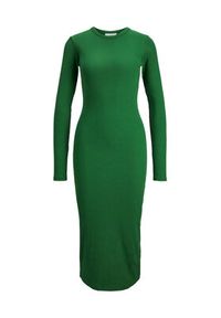 JJXX Sukienka codzienna 12234903 Zielony Stretch Fit. Okazja: na co dzień. Kolor: zielony. Materiał: bawełna. Typ sukienki: proste. Styl: casual #2