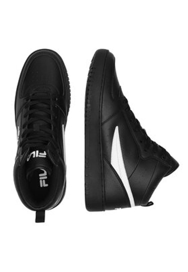 Fila Sneakersy LEVANTO MID FFM0331-83036 Czarny. Kolor: czarny. Materiał: materiał